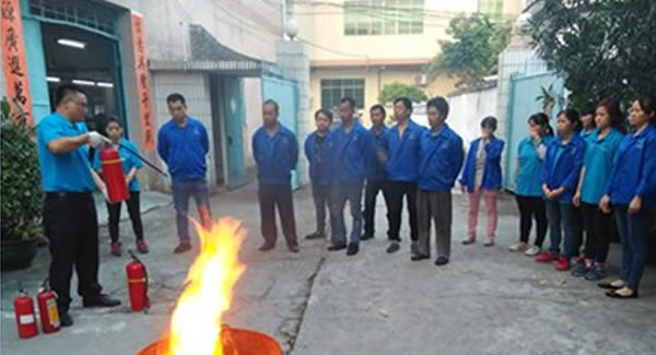 廣有合頁落實“安全生產(chǎn) 預防為主”方針